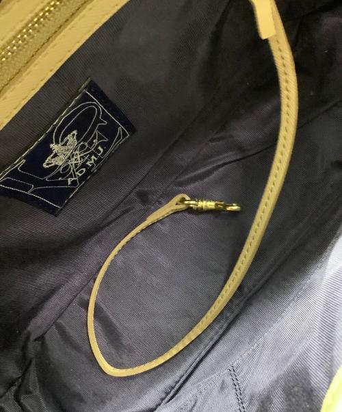 A.D.M.J.（エーディーエムジェイ）A.D.M.J. (エーディーエムジェイ) ハンドバッグ アイボリーの古着・服飾アイテム