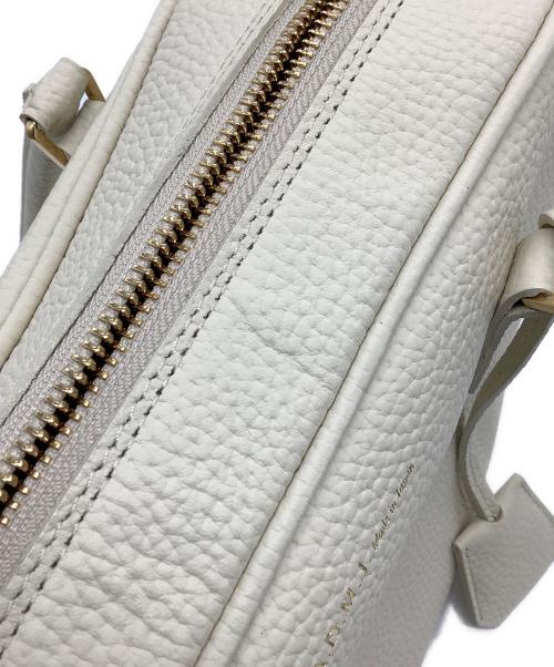 A.D.M.J.（エーディーエムジェイ）A.D.M.J. (エーディーエムジェイ) ハンドバッグ アイボリーの古着・服飾アイテム