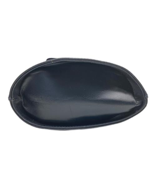 Salvatore Ferragamo（サルヴァトーレ フェラガモ）Salvatore Ferragamo (サルヴァトーレ フェラガモ) ヴァラリボンハンドバッグ ブラック×ネイビーの古着・服飾アイテム