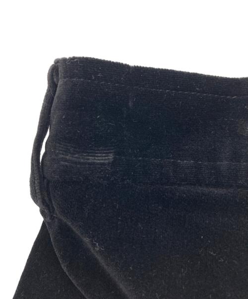 COMME des GARCONS（コムデギャルソン）COMME des GARCONS (コムデギャルソン) ベロアサルエルパンツ ブラック サイズ:Sの古着・服飾アイテム