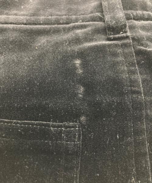 COMME des GARCONS（コムデギャルソン）COMME des GARCONS (コムデギャルソン) ベロアサルエルパンツ ブラック サイズ:Sの古着・服飾アイテム