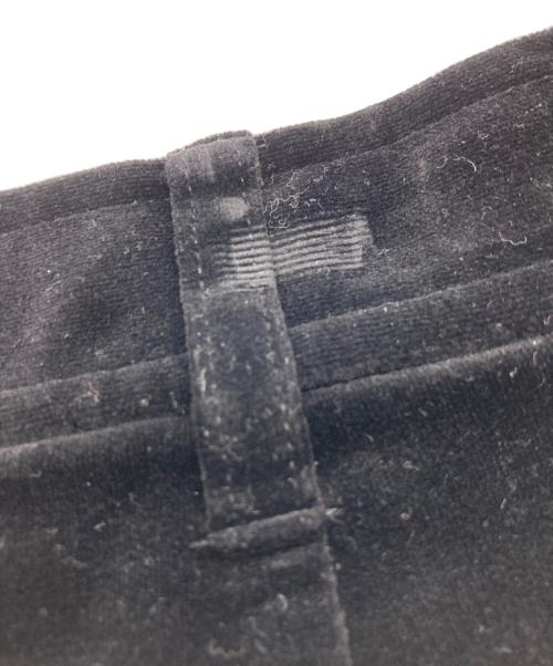 COMME des GARCONS（コムデギャルソン）COMME des GARCONS (コムデギャルソン) ベロアサルエルパンツ ブラック サイズ:Sの古着・服飾アイテム