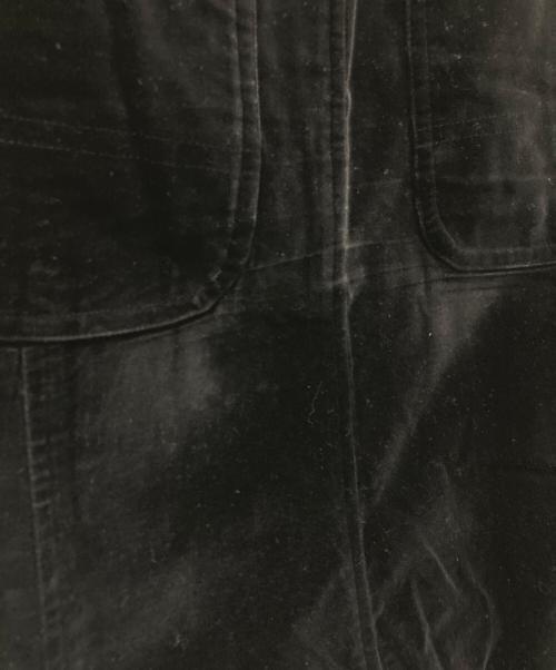 COMME des GARCONS（コムデギャルソン）COMME des GARCONS (コムデギャルソン) ベロアサルエルパンツ ブラック サイズ:Sの古着・服飾アイテム