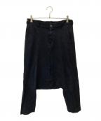 COMME des GARCONSコムデギャルソン）の古着「サルエルパンツ」｜ネイビー
