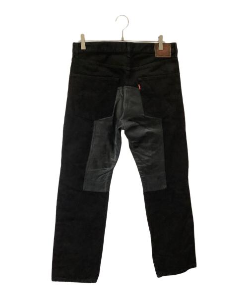 LEVI'S（リーバイス）LEVI'S (リーバイス) COMME des GARCONS JUNYA WATANABE MAN (コムデギャルソンジュンヤワタナベマン) パンツ ブラック サイズ:SSの古着・服飾アイテム