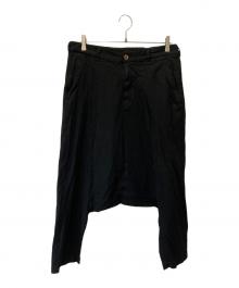 COMME des GARCONS（コムデギャルソン）の古着「サルエルパンツ」｜ブラック