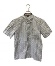 COMME des GARCONS HOMME PLUS（コムデギャルソンオムプリュス）の古着「半袖シャツ」｜スカイブルー