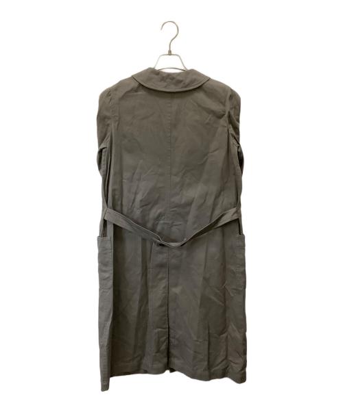 ROBE DE CHAMBRE COMME DES GARCONS（ローブドシャンブル コムデギャルソン）ROBE DE CHAMBRE COMME DES GARCONS (ローブドシャンブル コムデギャルソン) ステンカラーコート グレー サイズ:Mの古着・服飾アイテム