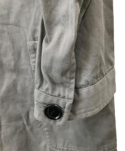 ROBE DE CHAMBRE COMME DES GARCONS（ローブドシャンブル コムデギャルソン）ROBE DE CHAMBRE COMME DES GARCONS (ローブドシャンブル コムデギャルソン) ステンカラーコート グレー サイズ:Mの古着・服飾アイテム