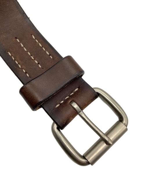 COMME des GARCONS（コムデギャルソン）COMME des GARCONS (コムデギャルソン) レザーベルト ブラウンの古着・服飾アイテム