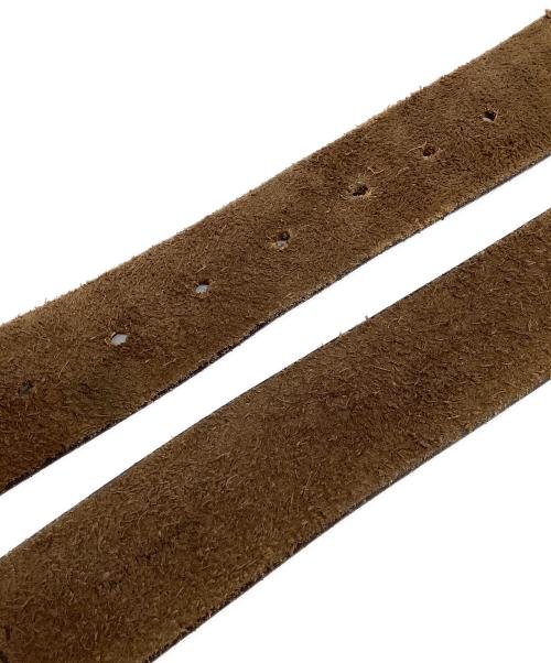 COMME des GARCONS（コムデギャルソン）COMME des GARCONS (コムデギャルソン) レザーベルト ブラウンの古着・服飾アイテム