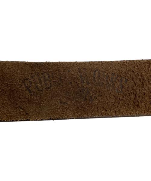 COMME des GARCONS（コムデギャルソン）COMME des GARCONS (コムデギャルソン) レザーベルト ブラウンの古着・服飾アイテム