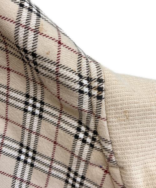 BURBERRY BLUE LABEL（バーバリーロンドンブルーレーベル）BURBERRY BLUE LABEL (バーバリーロンドンブルーレーベル) スウェットジャケット ベージュ サイズ:38の古着・服飾アイテム