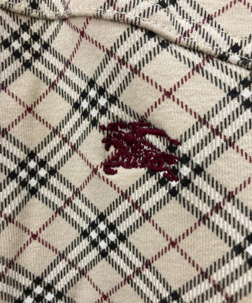 BURBERRY BLUE LABEL（バーバリーロンドンブルーレーベル）BURBERRY BLUE LABEL (バーバリーロンドンブルーレーベル) スウェットジャケット ベージュ サイズ:38の古着・服飾アイテム