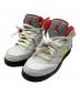 NIKE（ナイキ）の古着「AIR JORDAN 5 RETRO(GS)」｜ホワイト×レッド