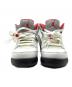 NIKE (ナイキ) AIR JORDAN 5 RETRO(GS) ホワイト×レッド サイズ:cm23.5 未使用品：14000円