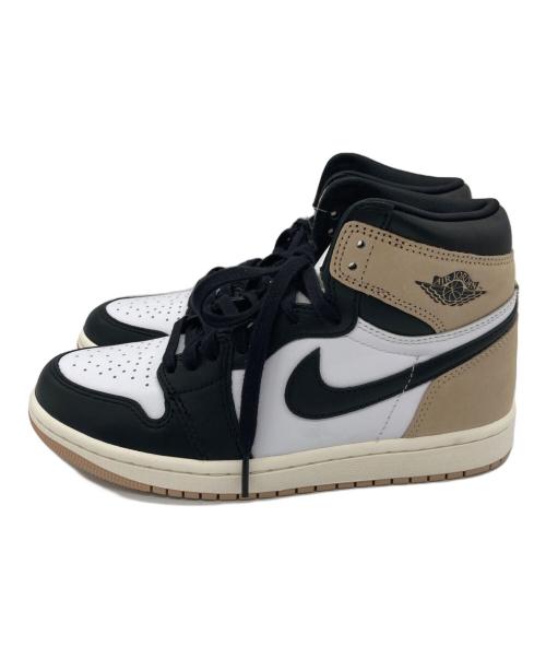 NIKE（ナイキ）NIKE (ナイキ) WNMS AIR JORDAN 1 RETRO HIGH OG モカ サイズ:24.0cm 未使用品の古着・服飾アイテム