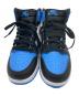 NIKE (ナイキ) AIR JORDAN 1 RETRO HIGH OG GS ブルー×ブラック サイズ:24.0cm 未使用品：14000円