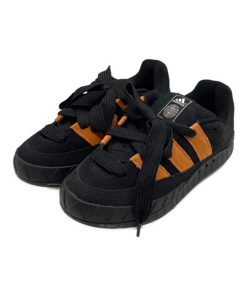 adidas（アディダス）adidas (アディダス) JAMAL SMITH (ジャマール スミス) ローカットスニーカー ブラック×オレンジ サイズ:23.5 未使用品の古着・服飾アイテム