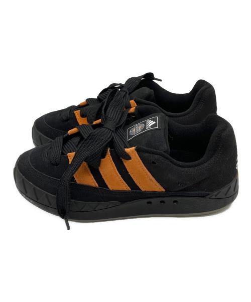 adidas（アディダス）adidas (アディダス) JAMAL SMITH (ジャマール スミス) ローカットスニーカー ブラック×オレンジ サイズ:23.5 未使用品の古着・服飾アイテム