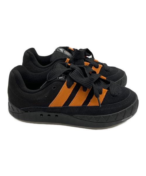 adidas（アディダス）adidas (アディダス) JAMAL SMITH (ジャマール スミス) ローカットスニーカー ブラック×オレンジ サイズ:23.5 未使用品の古着・服飾アイテム