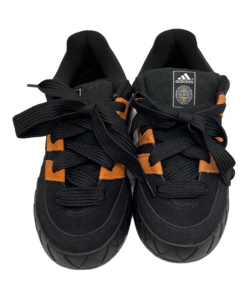 adidas（アディダス）adidas (アディダス) JAMAL SMITH (ジャマール スミス) ローカットスニーカー ブラック×オレンジ サイズ:23.5 未使用品の古着・服飾アイテム