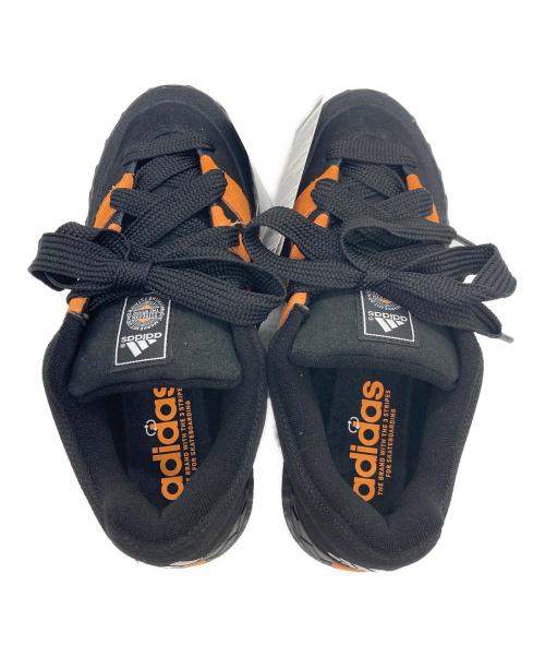 adidas（アディダス）adidas (アディダス) JAMAL SMITH (ジャマール スミス) ローカットスニーカー ブラック×オレンジ サイズ:23.5 未使用品の古着・服飾アイテム