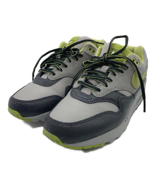 NIKE（ナイキ）NIKE (ナイキ) HUF (ハフ) スニーカー グレー×グリーン サイズ:24の古着・服飾アイテム