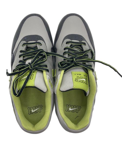NIKE（ナイキ）NIKE (ナイキ) HUF (ハフ) スニーカー グレー×グリーン サイズ:24の古着・服飾アイテム