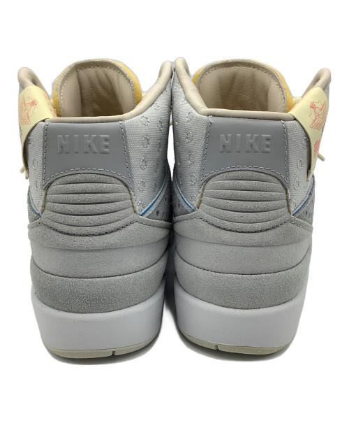 NIKE（ナイキ）NIKE (ナイキ) UNION (ユニオン) ハイカットスニーカー グレー サイズ:cm24の古着・服飾アイテム