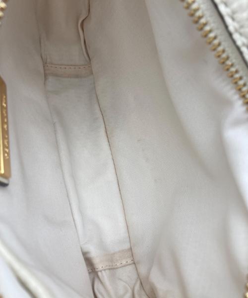 TORY BURCH（トリーバーチ）TORY BURCH (トリーバーチ) ショルダーバッグ ホワイトの古着・服飾アイテム