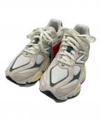 NEW BALANCEニューバランス）の古着「スニーカー」｜オフホワイト×グリーン