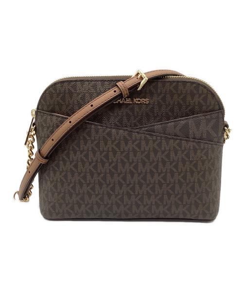 MICHAEL KORS（マイケル・コース）MICHAEL KORS (マイケル・コース) ショルダーバッグ ブラウンの古着・服飾アイテム