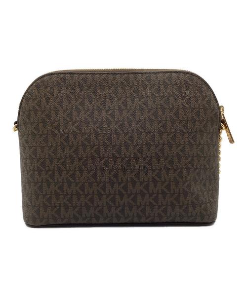 MICHAEL KORS（マイケル・コース）MICHAEL KORS (マイケル・コース) ショルダーバッグ ブラウンの古着・服飾アイテム