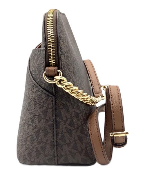 MICHAEL KORS（マイケル・コース）MICHAEL KORS (マイケル・コース) ショルダーバッグ ブラウンの古着・服飾アイテム