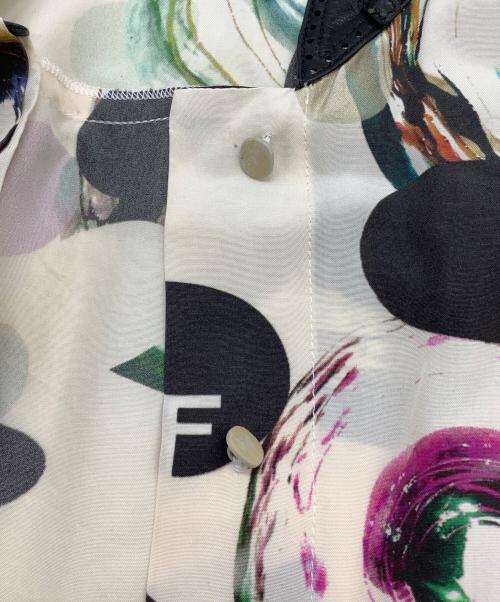 FENDI（フェンディ）FENDI (フェンディ) ノースリーブブラウス ベージュ サイズ:40の古着・服飾アイテム