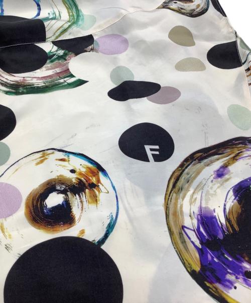 FENDI（フェンディ）FENDI (フェンディ) ノースリーブブラウス ベージュ サイズ:40の古着・服飾アイテム