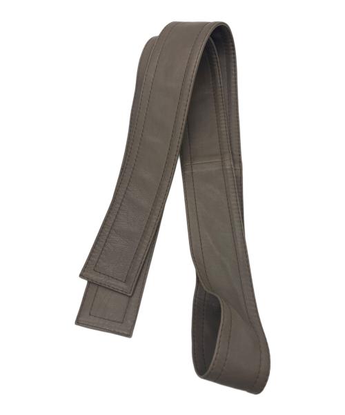 BOSS HUGO BOSS（ボス ヒューゴボス）BOSS HUGO BOSS (ボス ヒューゴボス) レザーコート ブラウン サイズ:USA6の古着・服飾アイテム