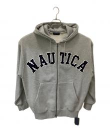 NAUTICA（ノーティカ）の古着「ジップパーカー」｜グレー