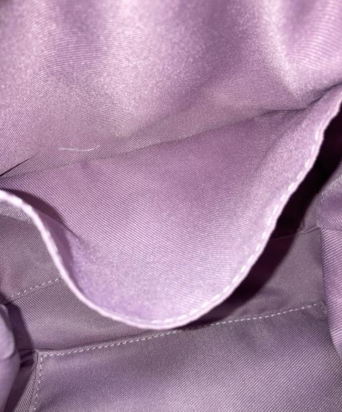 artemis by DIANA（アルテミスバイダイアナ）artemis by DIANA (アルテミスバイダイアナ) キルティングファーハンドバッグ ピンクの古着・服飾アイテム