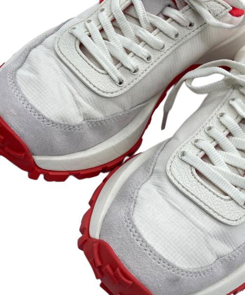 CAMPER（カンペール）CAMPER (カンペール) スニーカー ホワイト×レッド サイズ:23.0cmの古着・服飾アイテム