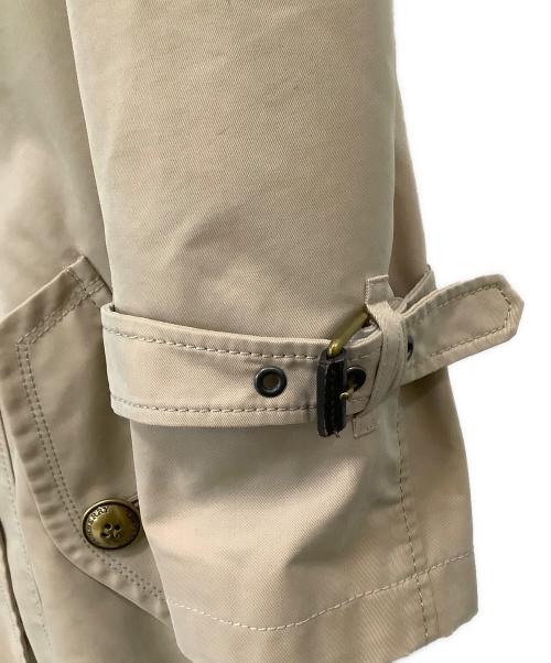 BURBERRY BLUE LABEL（バーバリー ブルー レーベル）BURBERRY BLUE LABEL (バーバリーロンドンブルーレーベル) トレンチコート ベージュ×オレンジ サイズ:40の古着・服飾アイテム