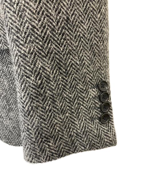 SHIPS（シップス）SHIPS (シップス) ツイードテーラードジャケット グレー サイズ:46の古着・服飾アイテム