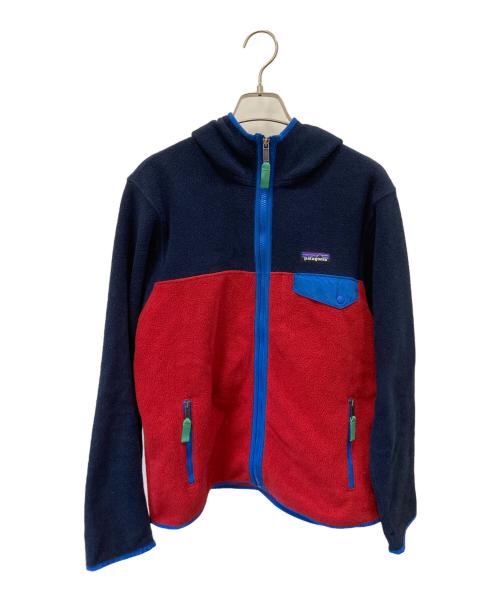 Patagonia（パタゴニア）Patagonia (パタゴニア) フリースジャケット ネイビー×レッド サイズ:XSの古着・服飾アイテム