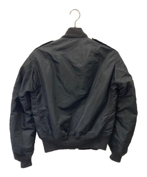 william gibson（ウィリアム ギブスン）William gibson (ウィリアム ギブスン) L-28フライトジャケット ブラック サイズ:36の古着・服飾アイテム