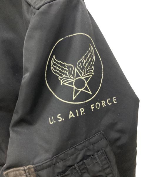 william gibson（ウィリアム ギブスン）William gibson (ウィリアム ギブスン) L-28フライトジャケット ブラック サイズ:36の古着・服飾アイテム