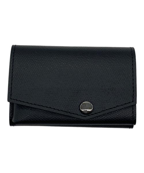 abrasus（アブラサス）abrasus (アブラサス) 3つ折り財布 ブラックの古着・服飾アイテム