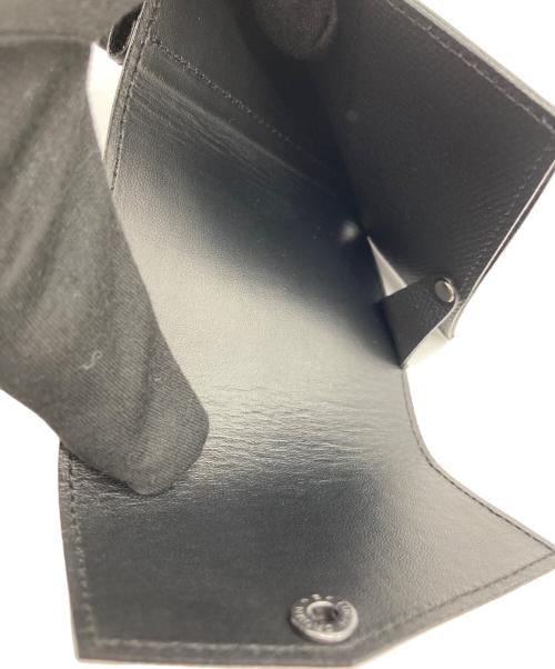 abrasus（アブラサス）abrasus (アブラサス) 3つ折り財布 ブラックの古着・服飾アイテム