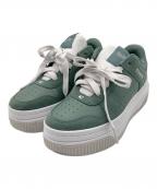 COACHコーチ）の古着「プラットフォーム スニーカー」｜グリーン