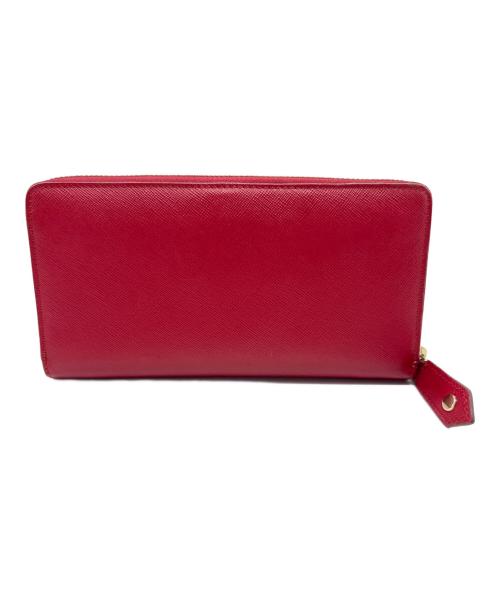 Vivienne Westwood（ヴィヴィアンウエストウッド）Vivienne Westwood (ヴィヴィアンウエストウッド) ラウンドファスナー財布 レッドの古着・服飾アイテム